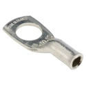 TE Connectivity XCT Uninsulated Ring Terminal, 10 mm Stud Size, 7 AWG Wire Size, Grey, 39mm Length, Copper Contact 710031-8