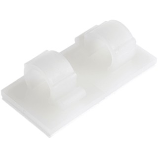 HellermannTyton Polyamide 66 Cable Tube Clip, Operating Temperature -40°C to 60°C RA9-PA66-NA 151-13020 RA9-PA66-NA