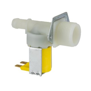 RS PRO Solenoid Valve, 2 Port, Normally Closed, 24V AC/DC, 3/4 Inch BSP Male Inlet and Outlet 190-4141