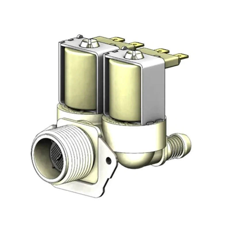 RS PRO Solenoid Valve 3 Port NC 230V AC/DC 3/4 in Inlet and Outlet 190-4144