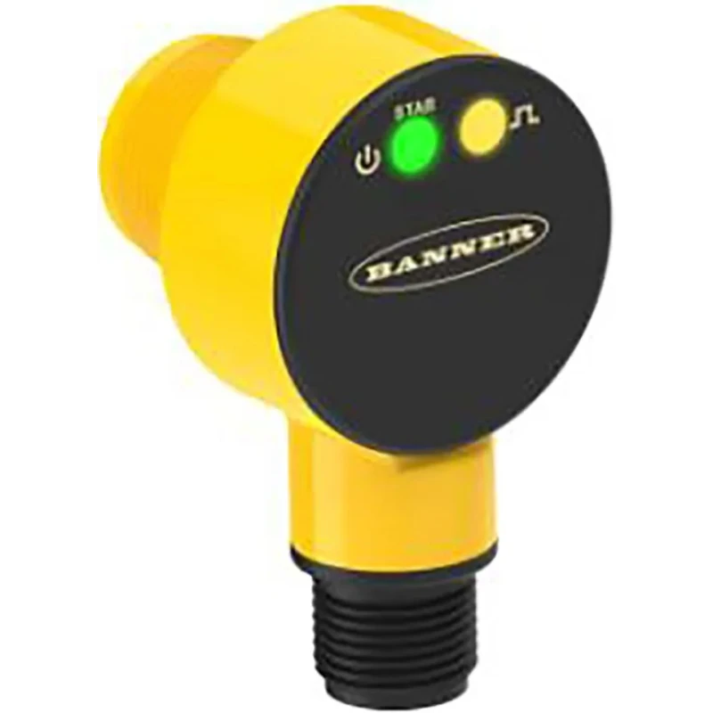 Banner Retroreflective Photoelectric Sensor Barrel Style 6 m Detection Range PNP Output IP67/IP68/IP69K Rated T18-2VPLPC-Q8