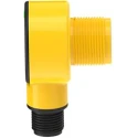 Banner Diffuse Photoelectric Sensor, Barrel Style, 750 mm Detection Range, 30V DC, PNP Output, IP69K Protection T18-2VPDL-Q8