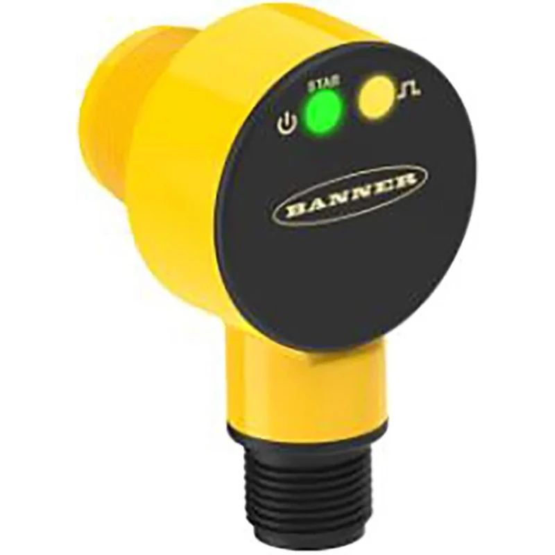Banner Diffuse Photoelectric Sensor, Barrel Style, 750 mm Detection Range, 30V DC, PNP Output, IP69K Protection T18-2VPDL-Q8