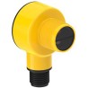 Banner Background Suppression Photoelectric Sensor, Barrel Style, PNP Output, 100 mm Detection Range, IP67 T18-2VPFF100-Q8