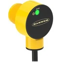 Banner Retroreflective Photoelectric Sensor Barrel Style 6 m Detection Range PNP Output IP67 IP68 IP69K T18-2VPLPC-2M