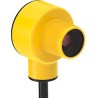 Banner Through Beam Photoelectric Sensor, Barrel Style, 25 m Detection Range, PNP Output, IP67 IP68 IP69K Rated T18-2NAEL-2M