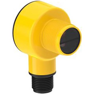 Banner Background Suppression Photoelectric Sensor, Barrel Sensor, 200 mm Detection Range, PNP Output, IP67 T18-2VPFF200-Q8