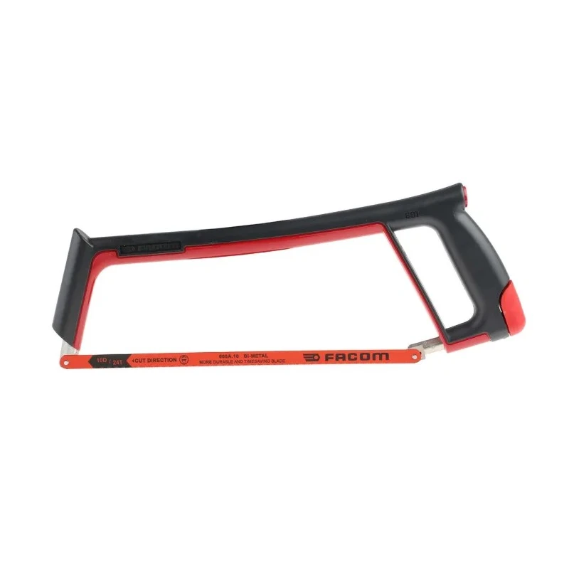 Facom 300 mm Hacksaw with High Speed Steel Blade, Impact-Resistant Frame 601PB