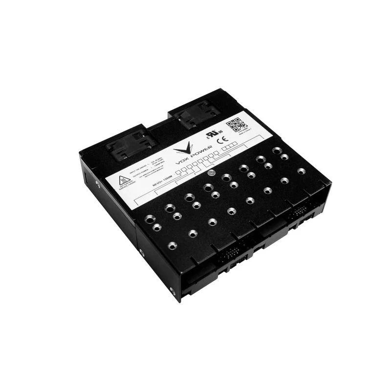 Vox Power NEVO+1200M Switching Power Supply 1.2 kW, 16 and 8 Outputs, 85V AC to 370V DC Input, Fan Cooled NEVO+1200M