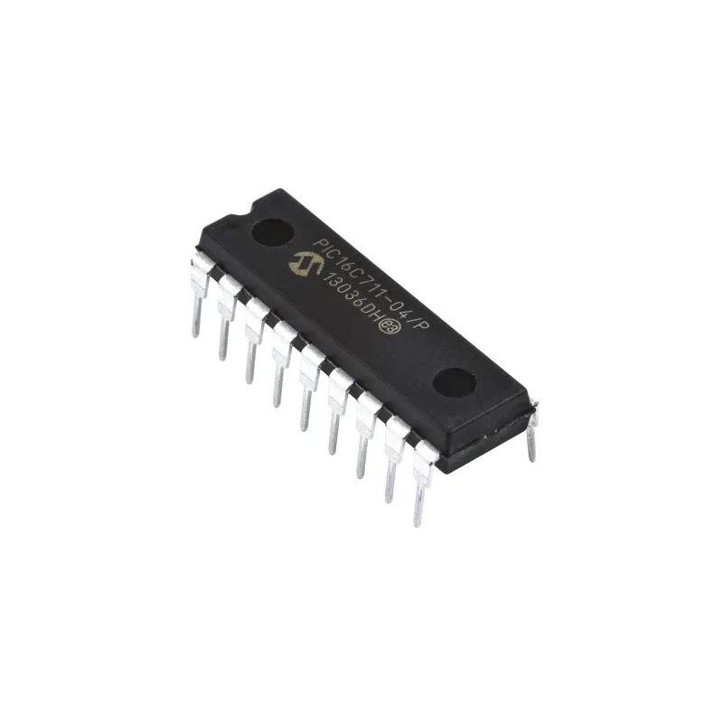 Microchip 8-Bit PIC16C711-04/P Microcontroller 4 MHz 1.75kB EPROM 18-Pin PDIP