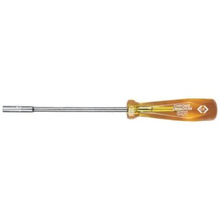 CK Hexagon Nut Driver, 10 mm Tip, 130 mm Blade, 310 mm Overall Length T4334M 10