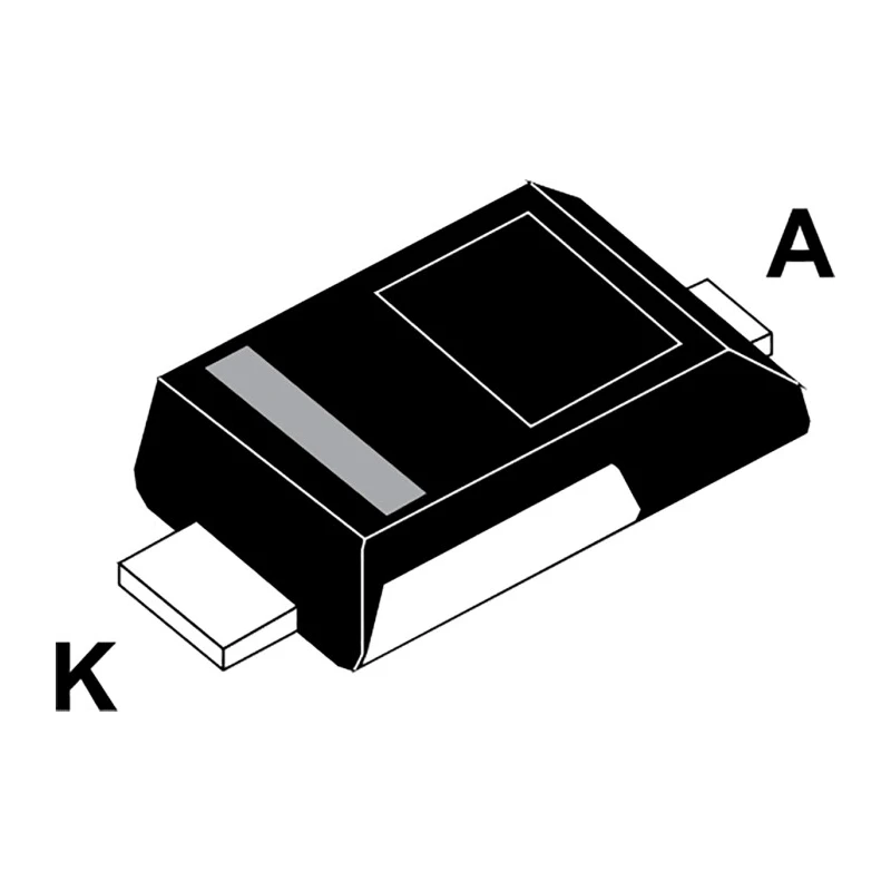 STMicroelectronics 1.28 V Uni-Directional Zener Diode, Surface Mount 2-Pin, 400 W Power Dissipation SMM4F28A-TR