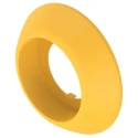 EAO Push Button Bezel for Use with Emergency Stop Pushbutton Series 84 Yellow Plastic 22.5mm Cutout Diameter 84-902B
