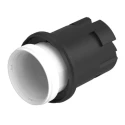 EAO 4 Series Illuminated Push Button Switch Momentary Panel Mount 30.5 mm Cutout IP65 704.631.1