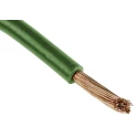 RS PRO Green 0.33 mm² Hook Up Wire, 22 AWG, 17x0.16 mm Core Strands, 100 m Length, Polyethylene Jacket, 300 V 872-5303