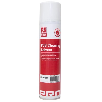 RS PRO Flux Remover Aerosol Cleaner for PCBs 400 ml 190-8290