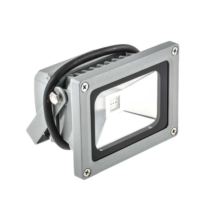 RS PRO Floodlight, 1 LED, 10 W Red Blue Green, 1100 lm, IP65, 265V ac 872-4123