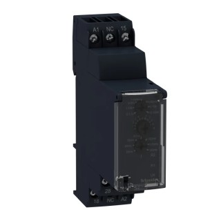 Schneider Electric Harmony Time Series DIN Rail Timer Relay 2-Contact 24 to 240 V dc 230V ac 440V ac RE22R1QMQ