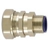 Flexicon Nickel Plated Brass Conduit Fitting, 20 mm Nominal Size, M20 Thread, IP69K/IP66/IP67/IP68 Rated LTP20-M20-S