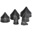 Flexicon Thermoplastic Elastomer Conduit Fitting, 28 mm Nominal Size, Black, IP66 Rated REC28
