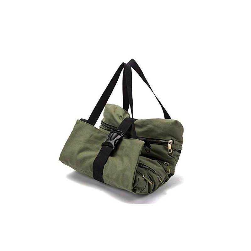  pahal-zipper-wrench-roll-up-waxed-bucket-handy-canvas-organizer-small-brown-60707-7