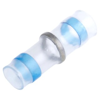 TE Connectivity Blue Polyethylene Low Temperature Solder Sleeve 32.5 mm Length 3.7 mm to 6 mm Cable Diameter 872-6280