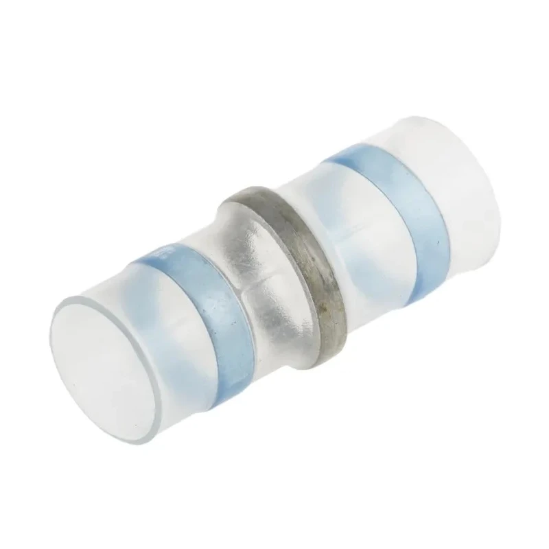 TE Connectivity Blue Polyethylene Low Temperature Solder Sleeve 35.5mm Length 5.8-11.5mm Cable Diameter 300V 115°C 872-6299