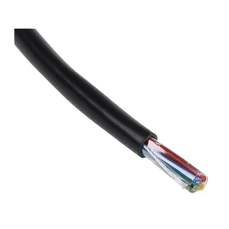 Alpha Wire Xtra-Guard 2 Performance Control Cable 4 Cores 0.23mm² 24 AWG Unscreened 300V 30m Polyethylene Jacket 25014 BK005