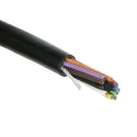 Alpha Wire Xtra-Guard 2 Performance Cable Control Cable 10 Cores 0.35mm² 22 AWG Unscreened 300V 30m 25010 BK005