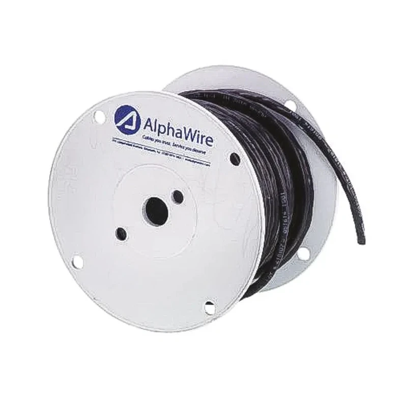 Alpha Wire Xtra-Guard 2 Performance Cable Control Cable 10 Cores 0.35mm² 22 AWG Unscreened 300V 30m 25010 BK005