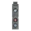 ABB MLBL Series LED Light Block 24 V AC/DC Red Illumination 1SFA611621R2011 MLBL-01BR