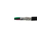 Alpha Wire Xtra-Guard 2 Performance Cable Control Cable, 10 Cores, 0.35mm² 22 AWG, Screened, 30 m, Black 25110 BK005