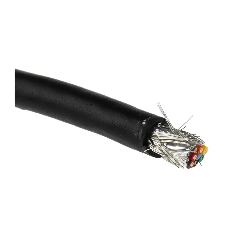 Alpha Wire Xtra-Guard 2 Performance Cable Control Cable 6 Cores 0.35mm² 22 AWG Screened Armoured 300V 30m 25106 BK005