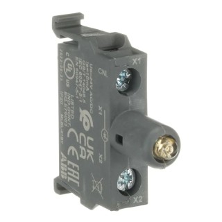 ABB MLBL Series Light Block LED Indicator Yellow 24 V ac/dc 1SFA611621R2013 MLBL-01BY