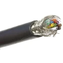 Alpha Wire Xtra-Guard 2 Performance Control Cable, 8 Cores, 0.56mm² 20 AWG, Screened, Armoured, 30 m, Black 25158 BK005
