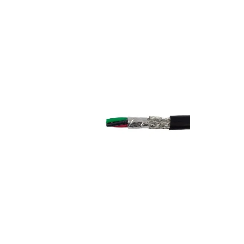 Alpha Wire Xtra-Guard 2 Performance Screened Control Cable 4 Cores 0.35mm² 22 AWG 30m Black Polyvinyl 25104 BK005