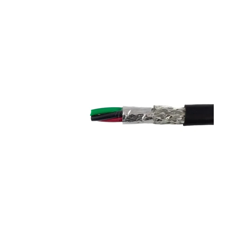 Alpha Wire Xtra-Guard 2 Performance Screened Control Cable 4 Cores 0.35mm² 22 AWG 30m Black Polyvinyl 25104 BK005