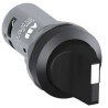 ABB Short Handle Illuminated Selector Switch 22.5 mm Cutout Diameter 3 Positions C3SS1 1SFA619210R1056 C3SS1-10B-02