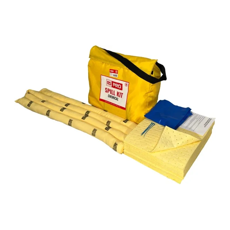 RS PRO 50 L Chemical Spill Kit Portable High-Absorbency Spill Response Bag 872-5772