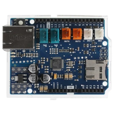 Arduino Ethernet Shield 2 with W5500 Ethernet Chip and MicroSD Card Slot V2.0 A000024