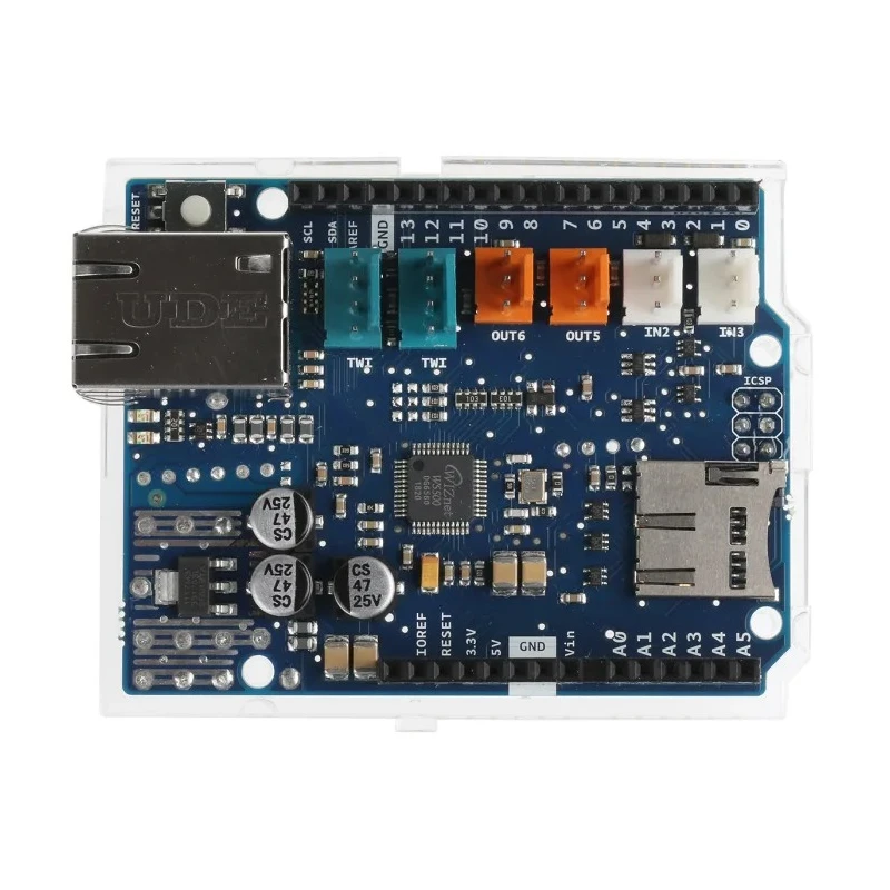 Arduino Ethernet Shield 2 with W5500 Ethernet Chip and MicroSD Card Slot V2.0 A000024