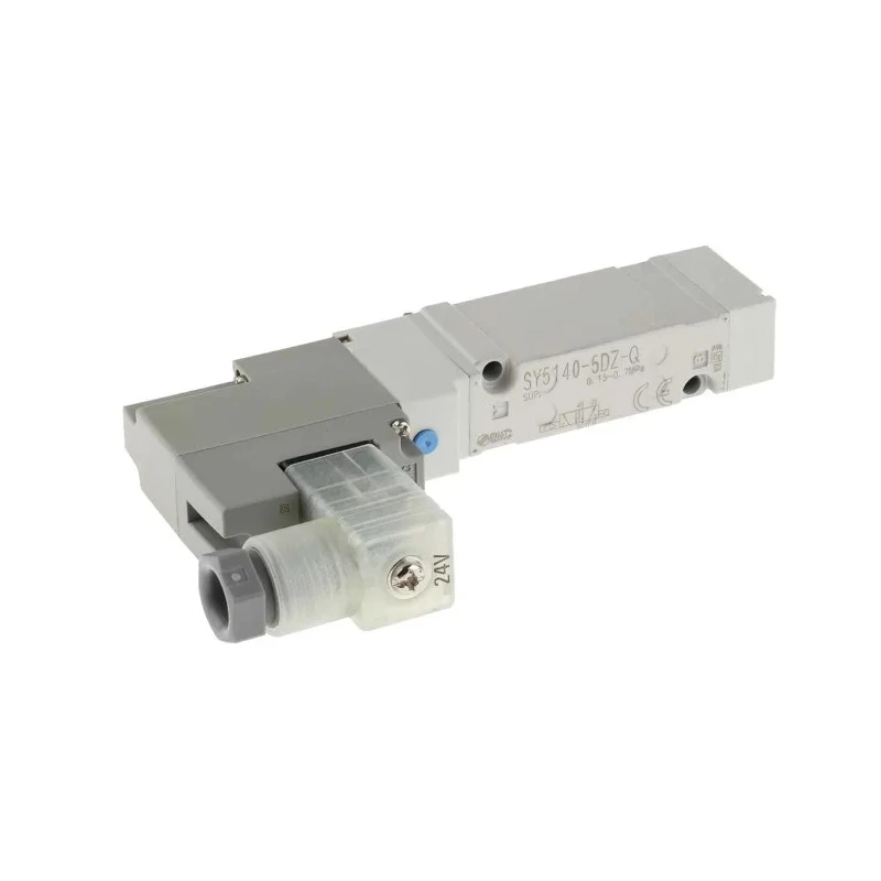 SMC Pneumatic Solenoid/Pilot-Operated Control Valve 1/4 in Rc Threaded Port 24V DC 0.35W SY5000 
