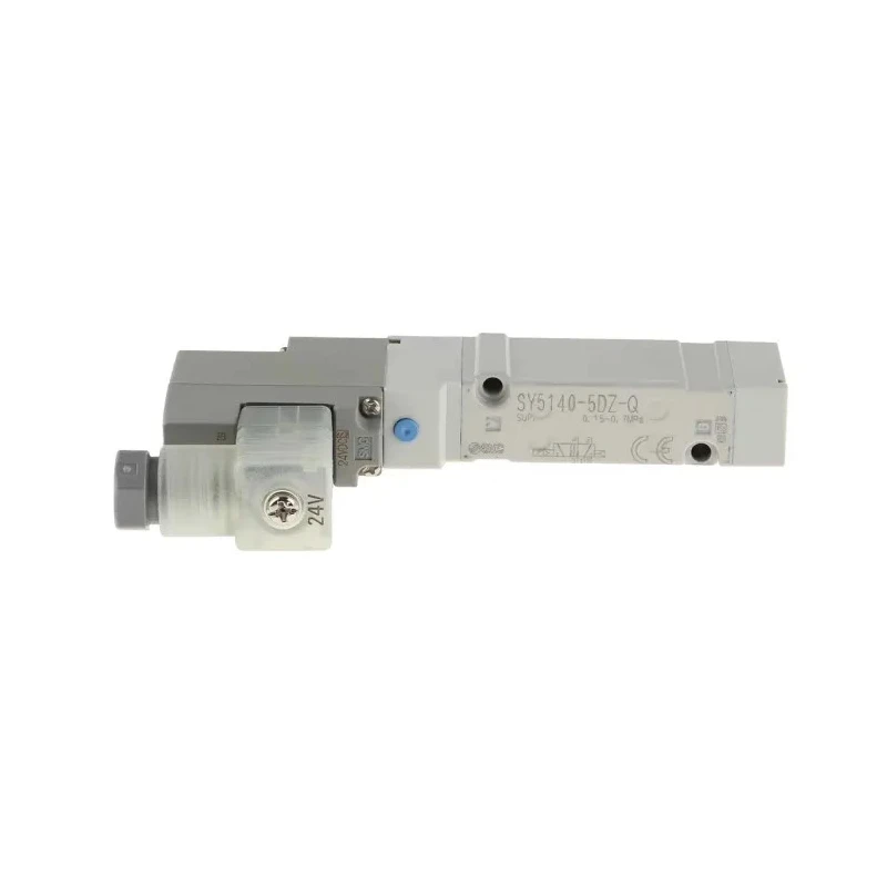 SMC Pneumatic Solenoid/Pilot-Operated Control Valve 1/4 in Rc Threaded Port 24V DC 0.35W SY5000 