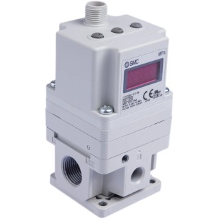 SMC Pneumatic Regulator 3/8 in Port 1500 L/min Maximum Flow Rate ITV2050-01F3N
