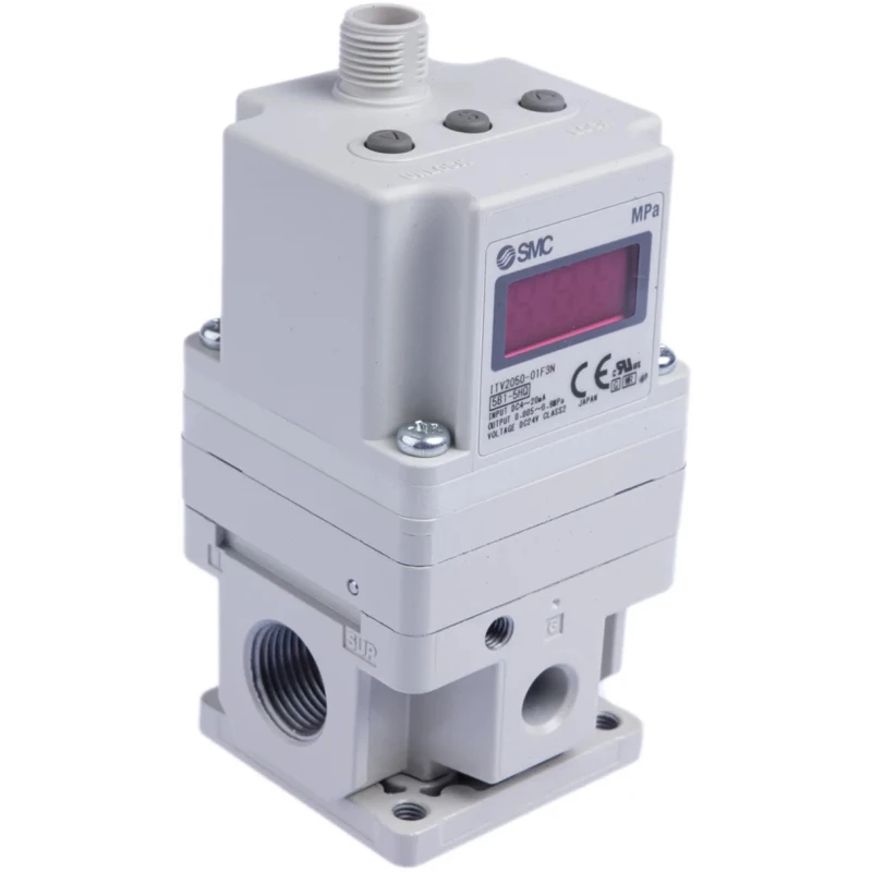 SMC Pneumatic Regulator 3/8 in Port 1500 L/min Maximum Flow Rate ITV2050-01F3N