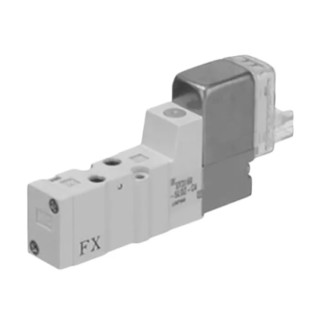 SMC Pneumatic Solenoid Valve Single Solenoid 24V DC 5 Ports 0.7 MPa SYJ3000 Series