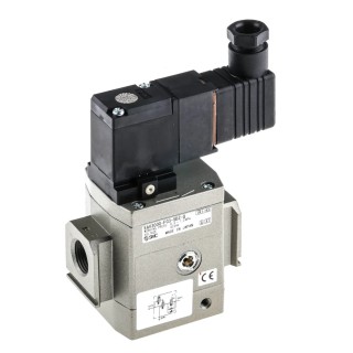 SMC Pneumatic Soft Start Valve 2014 L/min 3/8 in G 3/8 10 bar 0.2-1 MPa Operating Pressure EAV3000-F03-5DZ-Q
