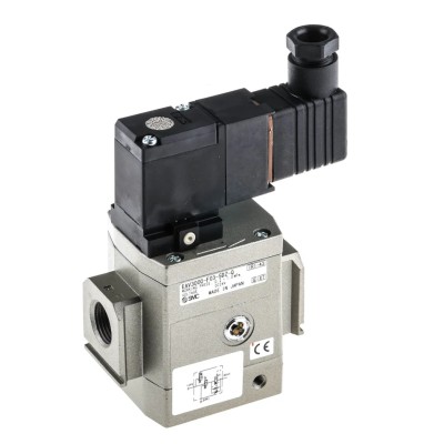 SMC Pneumatic Soft Start Valve 2014 L/min 3/8 in G 3/8 10 bar 0.2-1 MPa Operating Pressure EAV3000-F03-5DZ-Q
