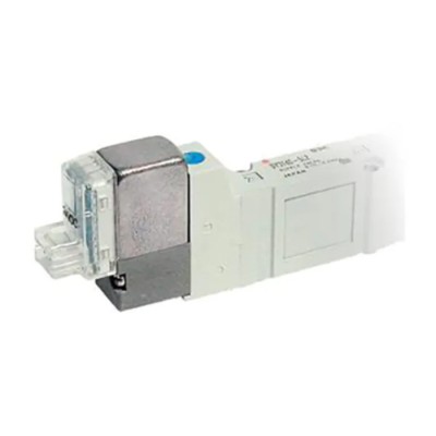 SMC Pneumatic Solenoid Valve 24V DC Double Solenoid Rc Threaded 1/4 in Port SY5000