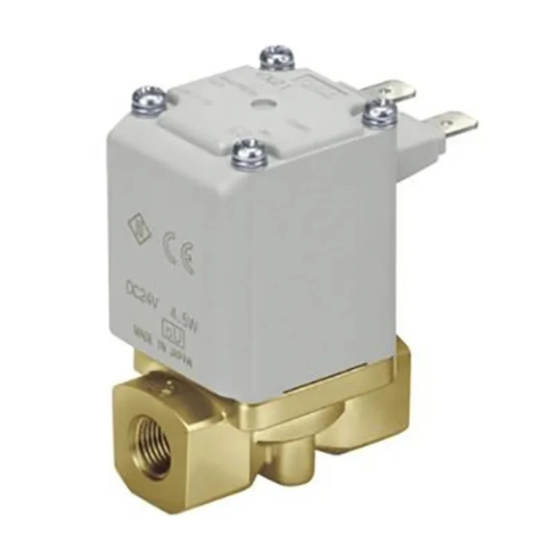 SMC Industrial Brass 2-Port Normally Closed Solenoid Valve 230V AC VXD233CLA